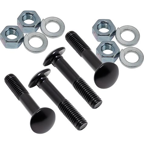 1932 Ford Car, 1932-34 Pickup Truck; Headlight Bar Bolt Set; Black