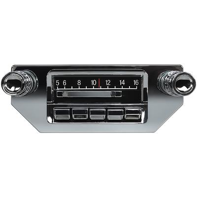 1953-57 Chevrolet Corvette; Custom Autosound Slidebar Radio