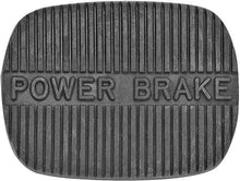 1958-65 Chevrolet Brake Pedal Pad - with Man Trans -  Power Brake