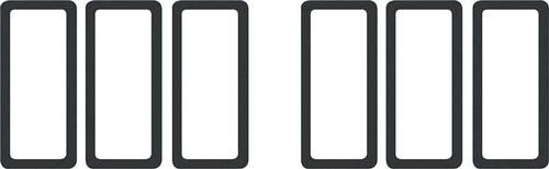 1970 Impala Tail Lamp Lens to Housing Gaskets; Pair