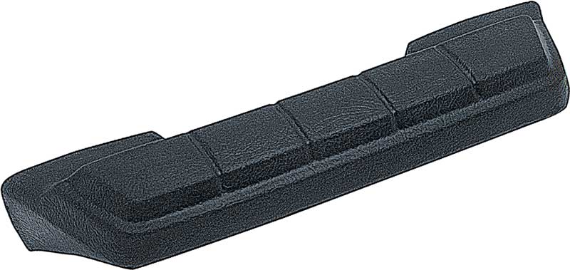 W646601 - 1964-66 Chevy Pickup Truck; Arm Rest Pad; for Custom Trim Package; Black