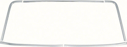 WM183 - 1967-69 Camaro, Firebird; Rear Window Molding Set; Coupe; Polished Stainless; 5 Piece Set