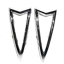 1968 Pontiac GTO, 1969 LeMans; Rear Side Marker Bezel; Pair; Chrome