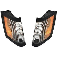 1984-87 Regal, Grand National; Front Side Marker Lamps; with Black Bezel; LH & RH; Pair