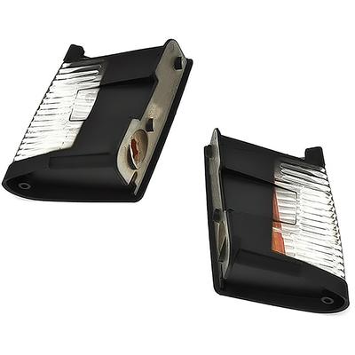 1984-87 Regal, Grand National; Front Side Marker Lamps; with Black Bezel; LH & RH; Pair