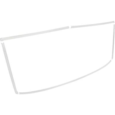 XP10725Z - 1964-65 Cutlass, Tempest, LeMans, Skylark, GTO; Rear Window Reveal Molding Set; 2-Door Sedan; 5-Piece Set