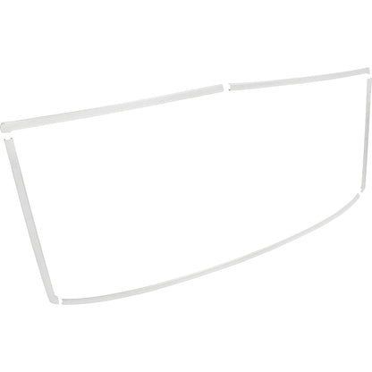 XP10725Z - 1964-65 Cutlass, Tempest, LeMans, Skylark, GTO; Rear Window Reveal Molding Set; 2-Door Sedan; 5-Piece Set