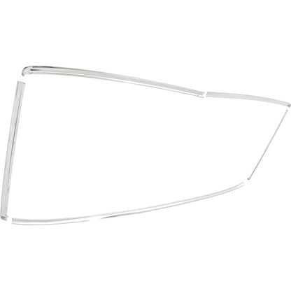XP10725Z - 1964-65 Cutlass, Tempest, LeMans, Skylark, GTO; Rear Window Reveal Molding Set; 2-Door Sedan; 5-Piece Set