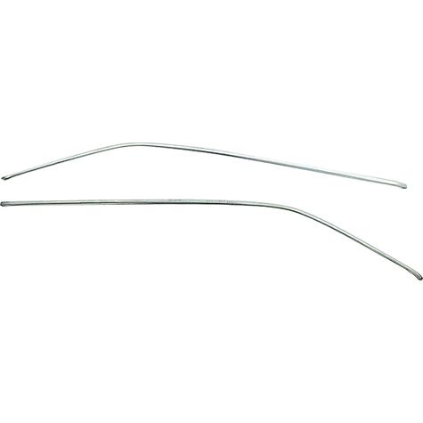 XP4748A - 1966-67 Buick, Chevrolet, Oldsmobile, Pontiac A-Body 2-Door Coupe; Drip Rail Molding Set; 2 Pieces