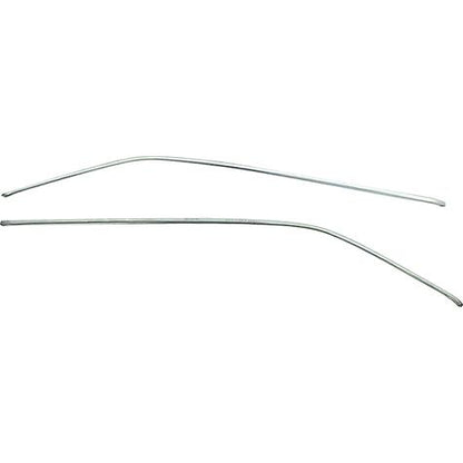 XP4748A - 1966-67 Buick, Chevrolet, Oldsmobile, Pontiac A-Body 2-Door Coupe; Drip Rail Molding Set; 2 Pieces