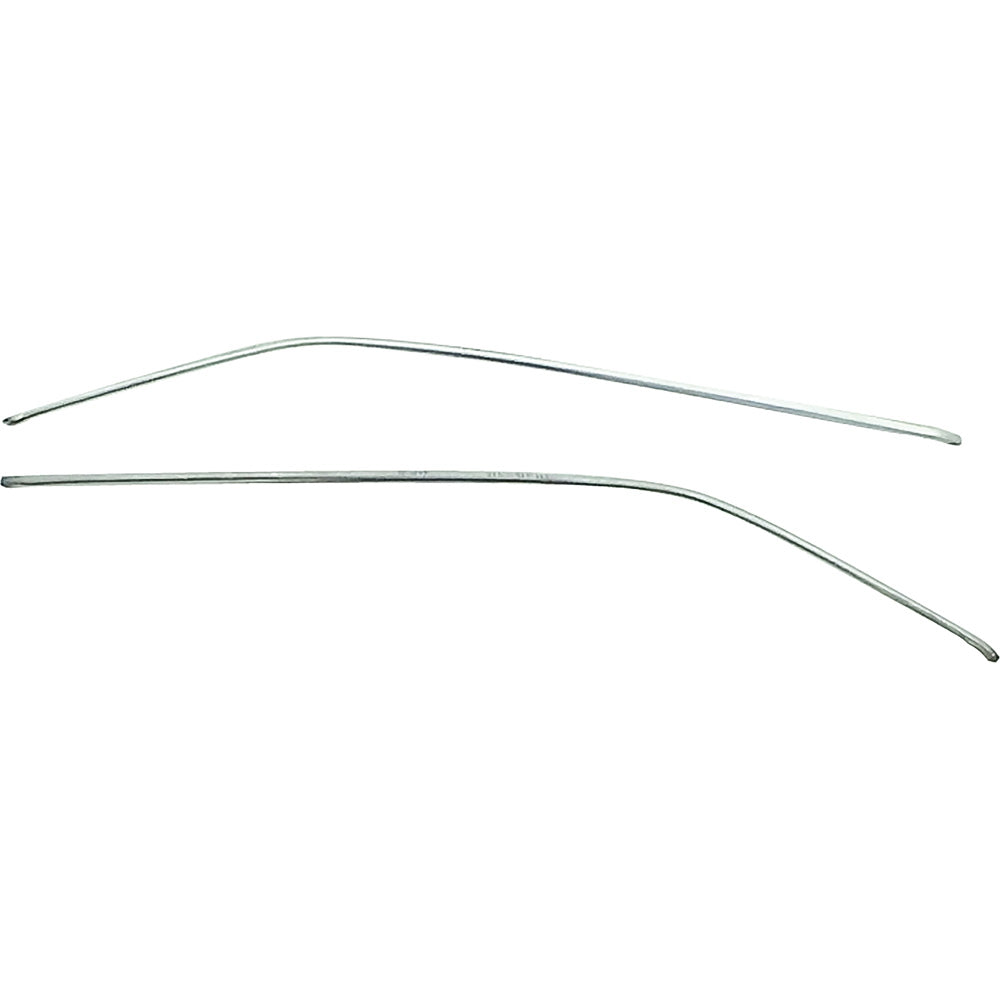 XP4748A - 1966-67 Buick, Chevrolet, Oldsmobile, Pontiac A-Body 2-Door Coupe; Drip Rail Molding Set; 2 Pieces