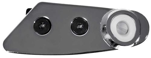 1978 Corvette Chrome T-Top Rear Mount Plate With Alarm Switch-LH