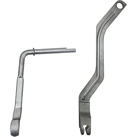 1966-70 Impala; Caprice; Bel Air; Biscayne; Throttle Pedal Linkage Set; Upper and Lower; V8 or L6; 2 Piece