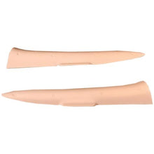 1953-1955 Chevrolet Corvette; Unpainted Fiberglass Door Pulls 4 hole