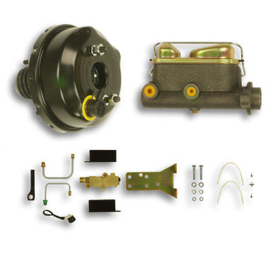 The Right Stuff 64-66 Mustang/Comet w/4 Wheel Discs, 7" Power Brake Booster with Brake Master Cylinder - (Z64660572