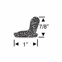7/8" Peel-N-Stick Weatherstrip - 10ft