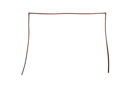 2009 - 2013 Toyota - Corolla - 4 Door Sedan Rear Window Molding