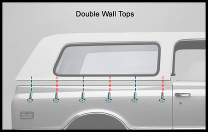 1970 - 1972 GMC - Jimmy - 2 Door Sport Utility Roofrail Seal