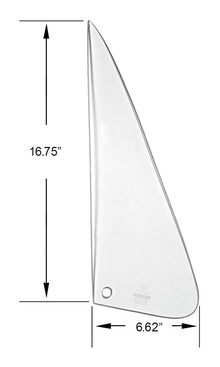 1973 - 1980 RIGHT VENT GLASS CLEAR CHEVROLET GMC PICKUPS BLAZER JIMMY SUBURBANS