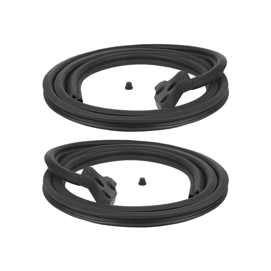 1969 - 1972 CHEVROLET BLAZER GMC JIMMY NO GLUE FRONT EPDM RUBBER DOOR SEAL SET