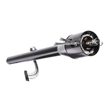 30" Floor Shift Tilt Column with 2" OD, 1"-48 Spline - Black Powdercoat Finish