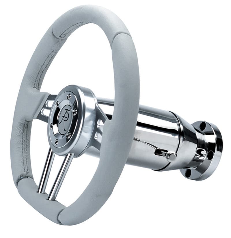 Dash Mount Tilt Steering Column - Polished Finish