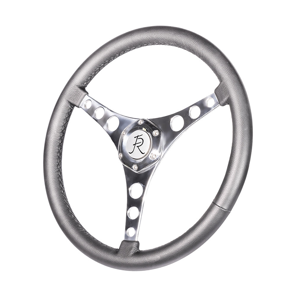 Leather Vette Wheel - Dark Gray