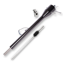 1960-66 GMC Truck Floor Shift Tilt Column: Early Power Steering - Black Powdercoat Finish