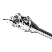 28" Floor Shift Key Column with 1"-48 Shaft - Polished Finish