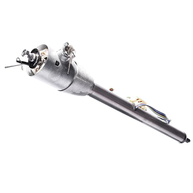 32" Floor Shift Key Column with 3/4"-36 Shaft - Paintable Mill Finish