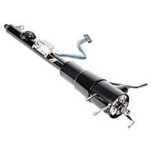 33" Muscle Car Column Shift Tilt Key Column with 1"-48 Shaft -Black Powdercoat Finish