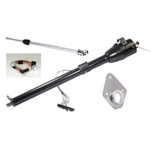 1966-77 Bronco Column Install Kit - Black Powdercoat Column Shift Column - for Aftermarket Wheel