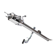 Touch Start Column Shift Keyless Ignition System - Polished Stainless