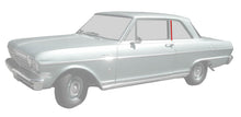 1962 - 1967 CHEVROLET CHEVY II 2 DOOR SEDAN GLASS RUN CHANNEL