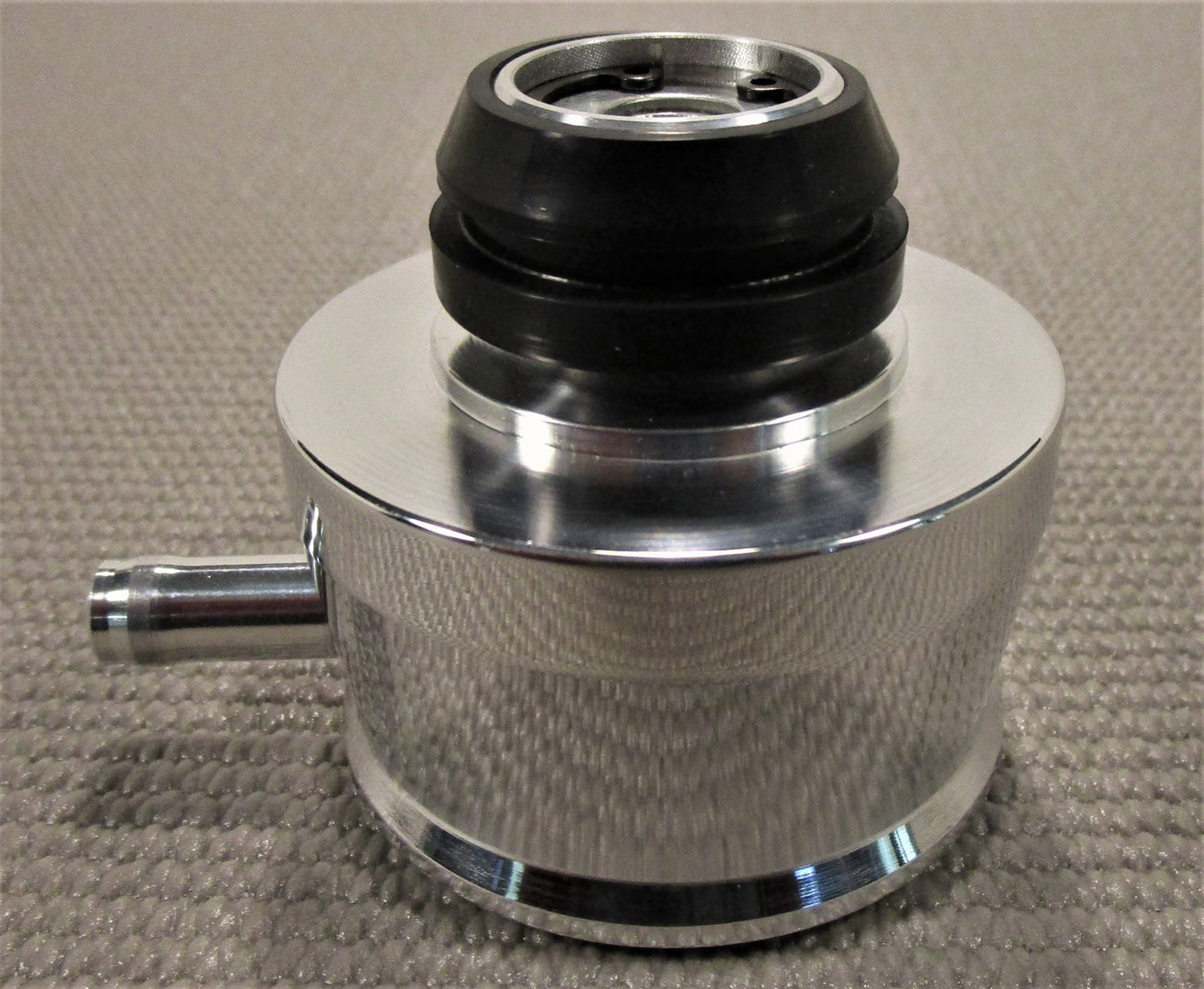 CHEVROLET FORD HI-SHINE POLISHED BILLET ALUMINUM PUSH-IN PCV BREATHER VALVE