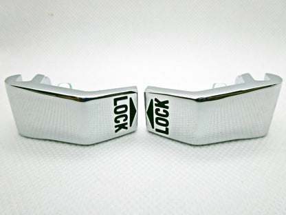 1970-1974 DODGE CHALLENGER PLYMOUTH CUDA CHROME INTERIOR DOOR LOCK LEVER SET