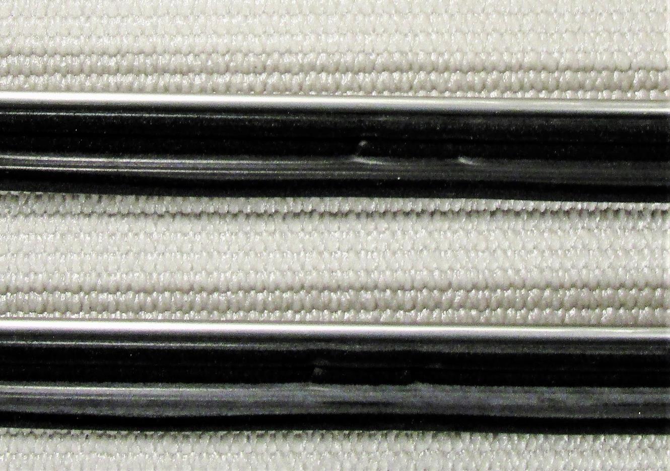 1970-1972 DODGE DART 2DR HARDTOP WINDOW FELT FUZZIES RUBBER SEAL KIT N STOCK USA