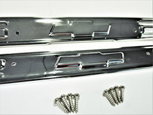 1967-1972 CHEVROLET GMC PICKUP CHROME INTERIOR DOOR SILL PLATES W/ BOWTIE EMBLEM