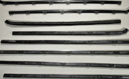 1970-1972 DODGE DART 2DR HARDTOP WINDOW FELT FUZZIES RUBBER SEAL KIT N STOCK USA