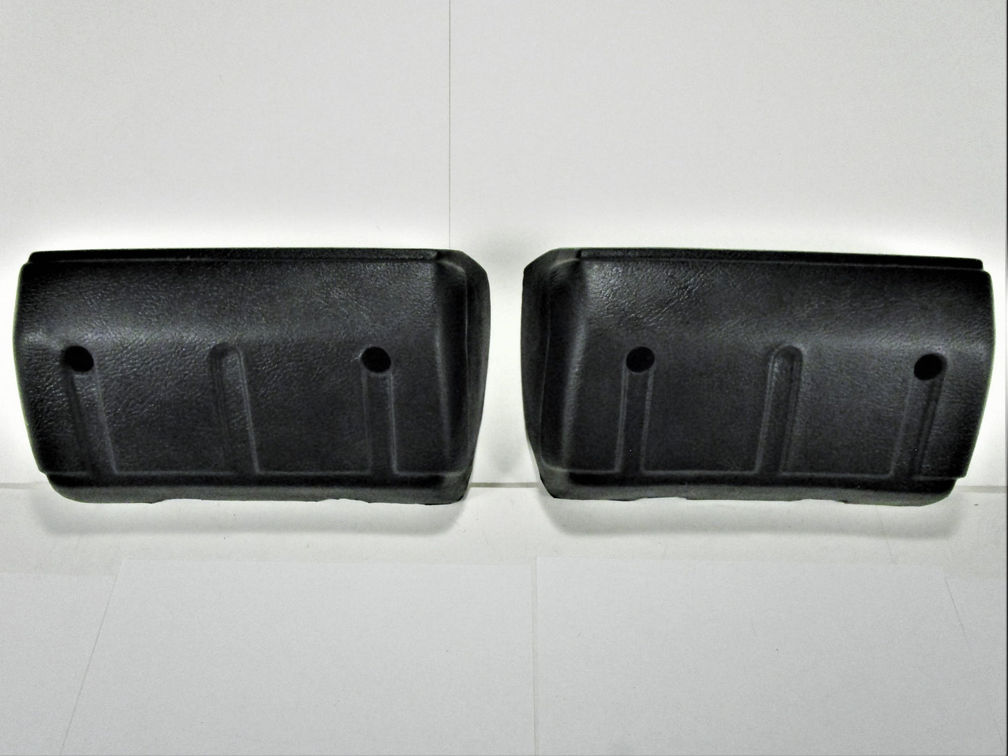 1967-1971 CHEVROLET GMC PICK-UP TRUCK BLACK INTERIOR DOOR ARM REST PAD SET NEW