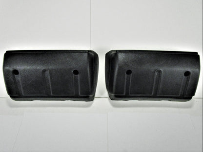 1967-1971 CHEVROLET GMC PICK-UP TRUCK BLACK INTERIOR DOOR ARM REST PAD SET NEW