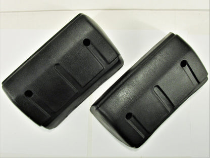 1967-1971 CHEVROLET GMC PICK-UP TRUCK BLACK INTERIOR DOOR ARM REST PAD SET NEW