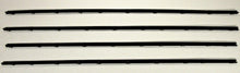 1970 1971 1972 PLYMOUTH DUSTER DEMON WINDOW FELT FUZZYS ORIGINAL REPLACEMENT SET