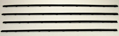 1970 1971 1972 PLYMOUTH DUSTER DEMON WINDOW FELT FUZZYS ORIGINAL REPLACEMENT SET