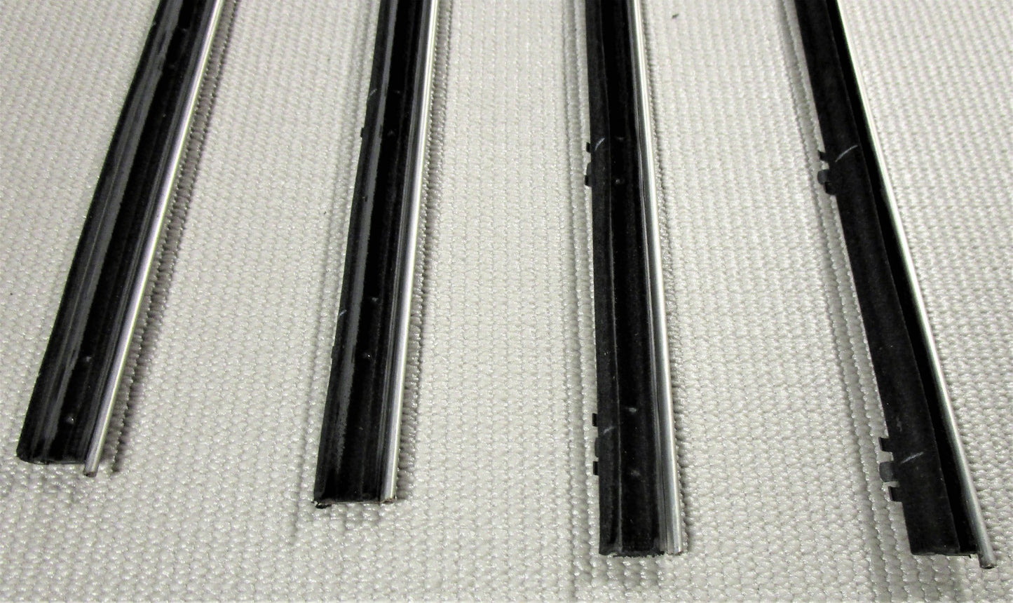 1970 1971 1972 PLYMOUTH DUSTER DEMON WINDOW FELT FUZZYS ORIGINAL REPLACEMENT SET