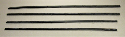 1970 1971 1972 PLYMOUTH DUSTER DEMON WINDOW FELT FUZZYS ORIGINAL REPLACEMENT SET