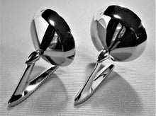 1964 1965 1966 PONTIAC GTO TEMPEST LEMANS CHROME DOOR REAR VIEW MIRROR SET