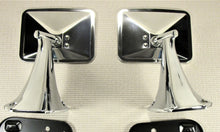 1970 1971 1972 CHEVROLET GMC PICKUP TRUCK HI-SHINE CHROME OUTER MIRROR SET