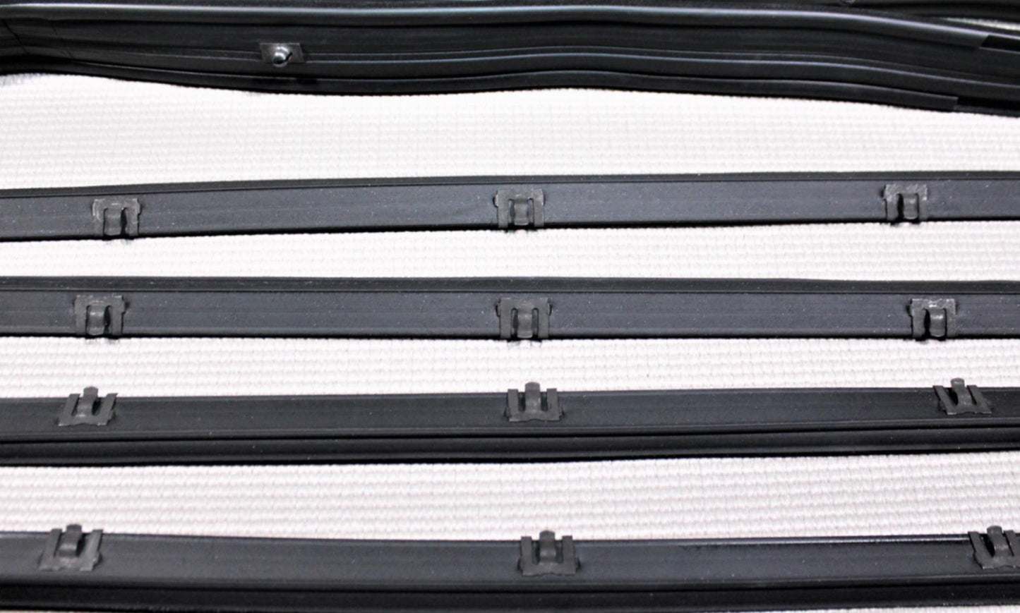 1972 - 1979 DODGE PICKUP RAMCHARGER DOOR WINDOW FELT RUN CHANNEL REPLACEMENT SET