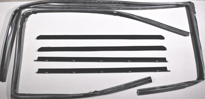 1982-1994 CHEVROLET S10 PICKUP BLAZER GMC S15 DOOR WINDOW FELT RUN CHANNEL SET
